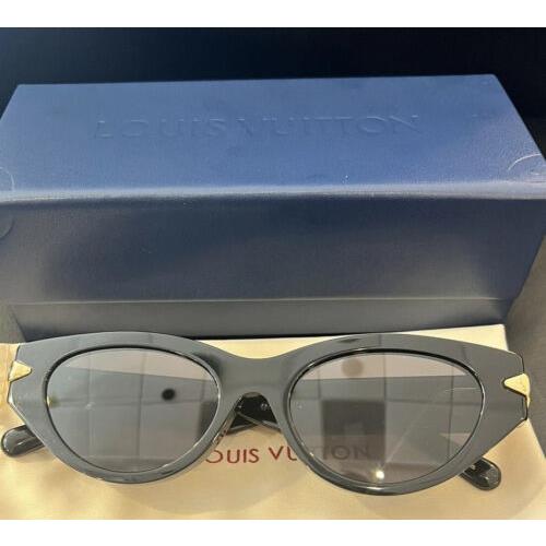 Louis Vuitton: LV Malletage Cat Eye Sunglasses In Factory Box Black