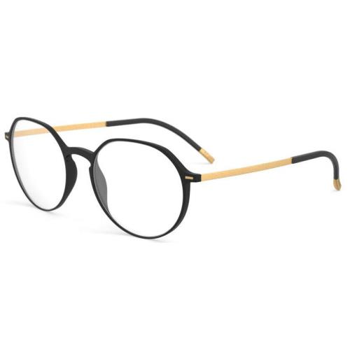 Silhouette Eyeglasses Urban Lite 51-19-150 Black / Gold 2918-9130-51MM