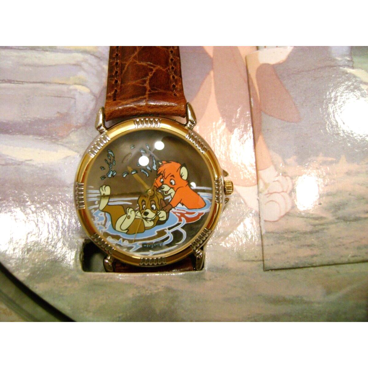 Disney The Fox and The Hound Fossil Watch Collectors Club Series Iii LE W/p