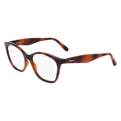 Salvatore Ferragamo SF2873-214-53 Havana Eyeglasses