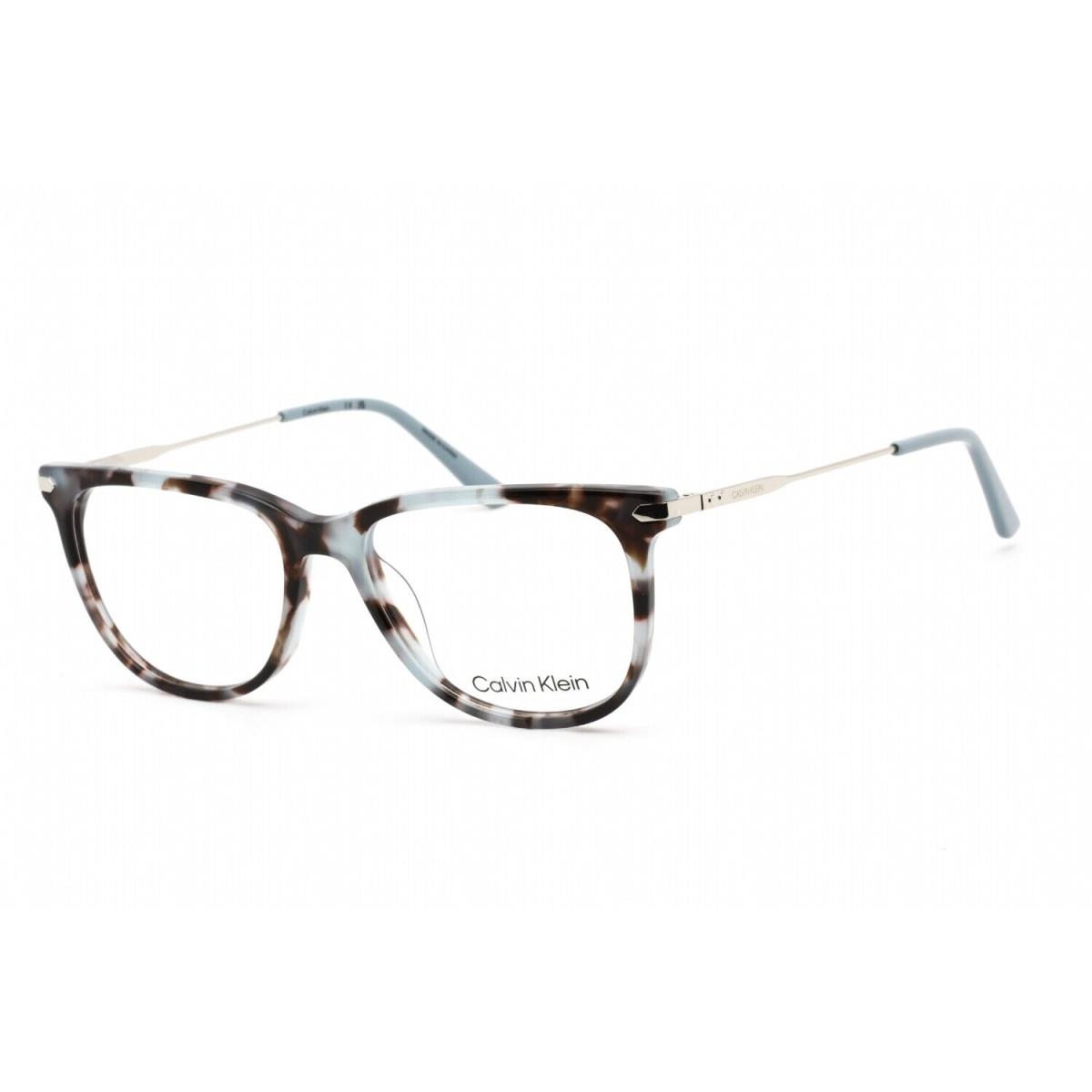 Calvin Klein CK19704 453 Eyeglasses Blue Tortoise Frame 52mm