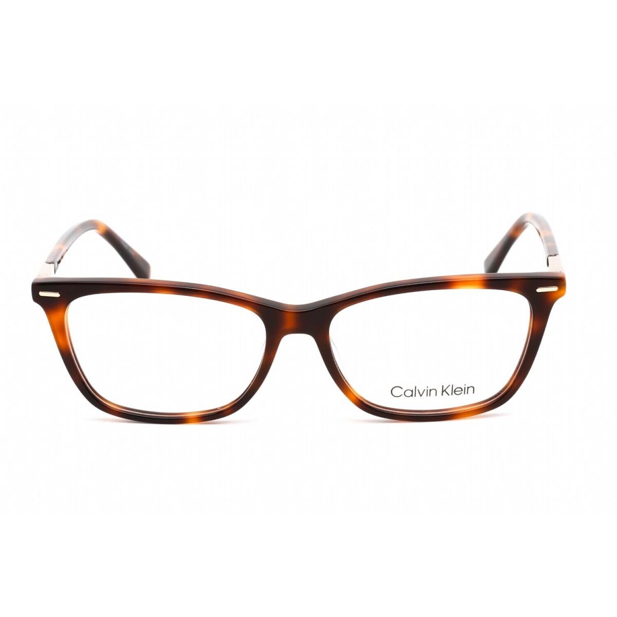 Calvin Klein CK22506 220 Eyeglasses Brown Havana Frame 54 Mm