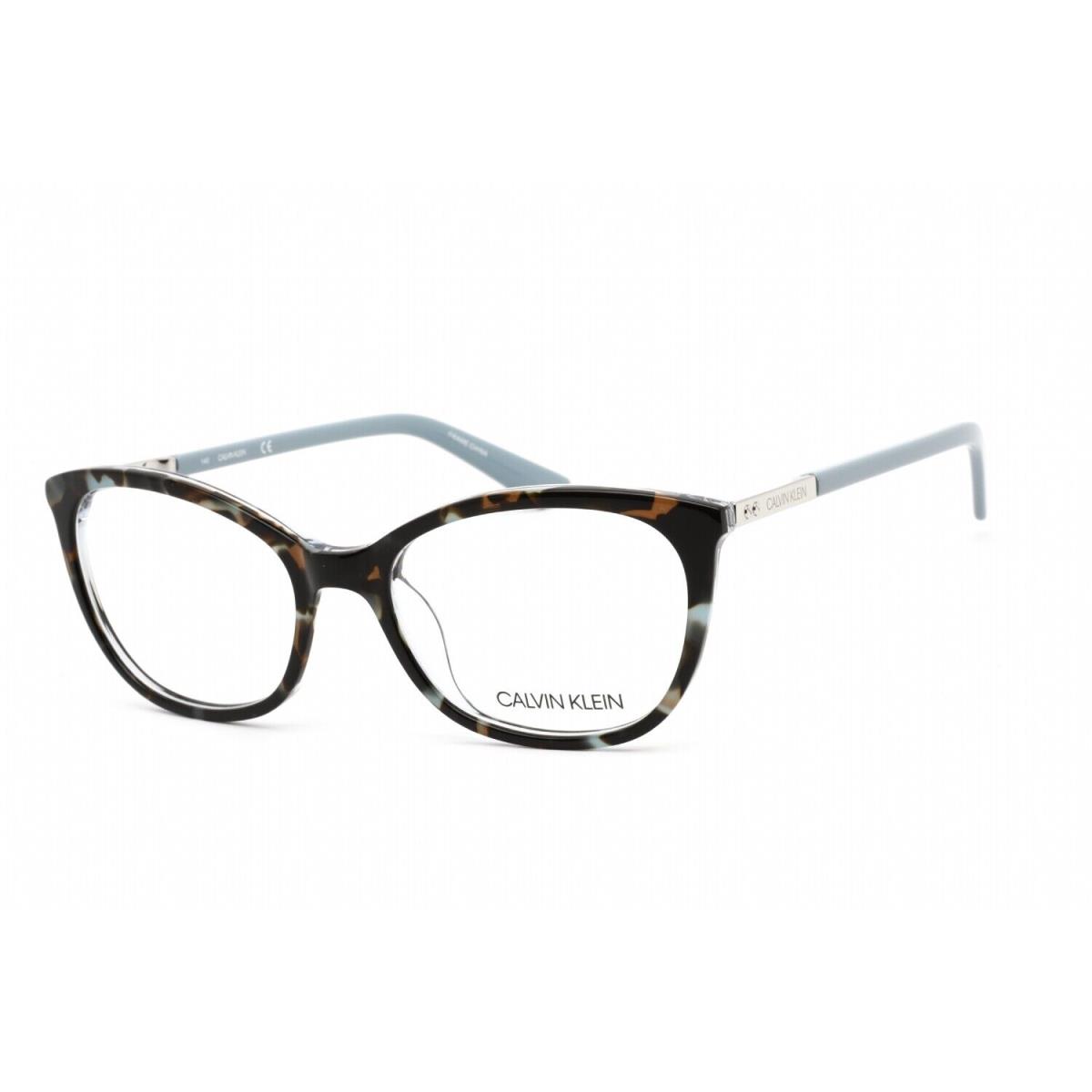 Calvin Klein CK20508 454 Eyeglasses Blue Tortoise Frame 54mm