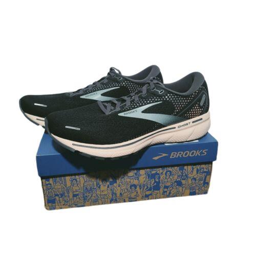 Brooks Ghost 14 Running Shoes Black/neo Pink/ Women`s Size 11 B W Box - Black