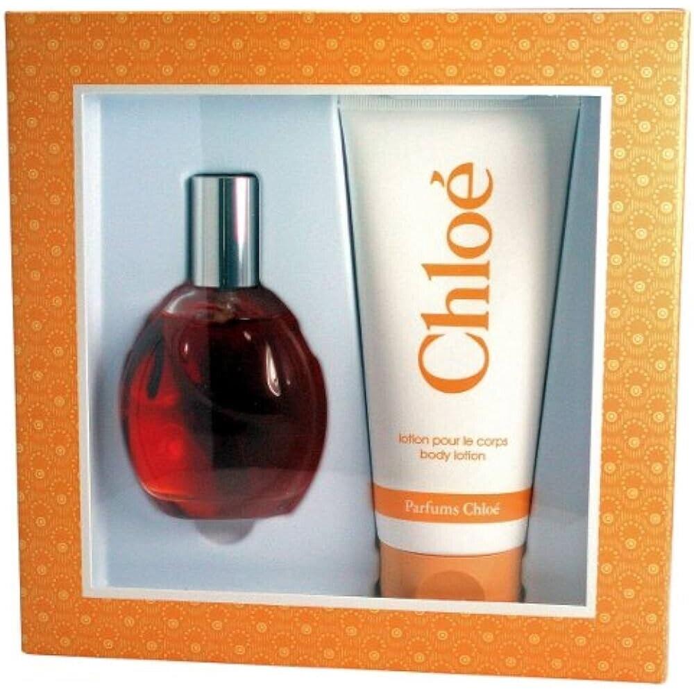 Chloe Eau De Toilette Perfume Spray Body Lotion 6.8oz 3oz 2X Lagerfeld Set Boxed