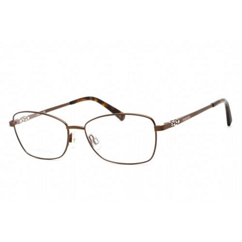 Swarovski SK5337-049-54 Eyeglasses Size 54mm 15mm 140mm Brown Women