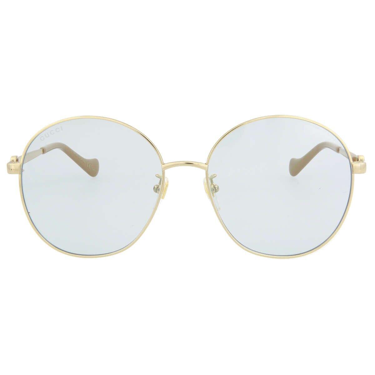 Gucci GG1090SA-004 Women`s Gold Frame / Light Blue Lenssunglasses