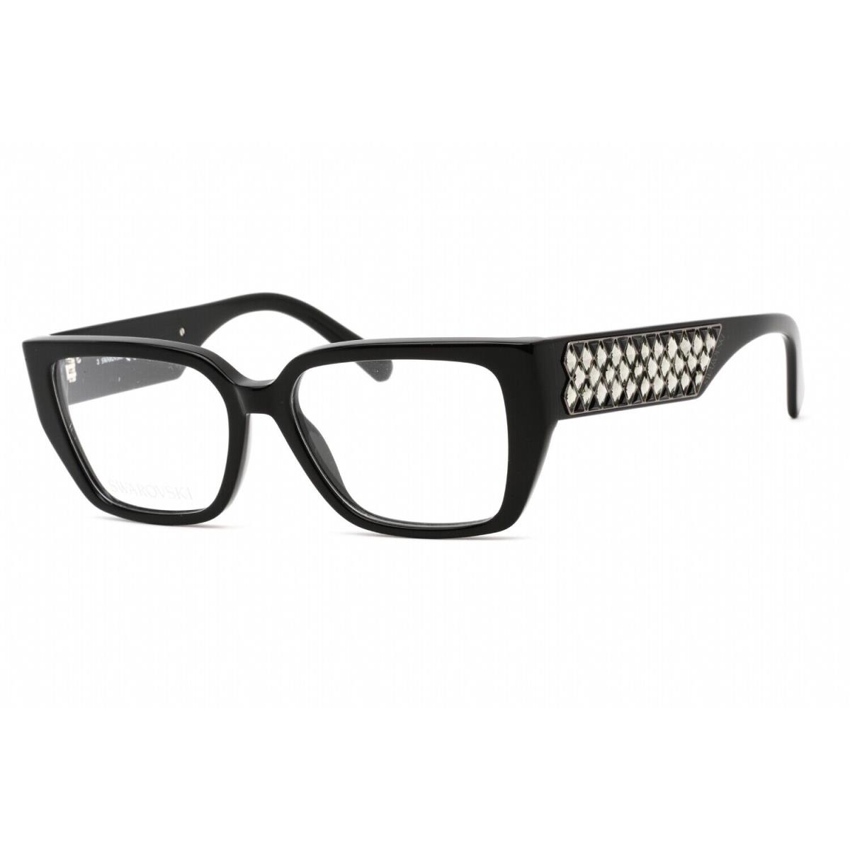 Swarovski SK5446 001 Eyeglasses Shiny Black Frame 54 Mm