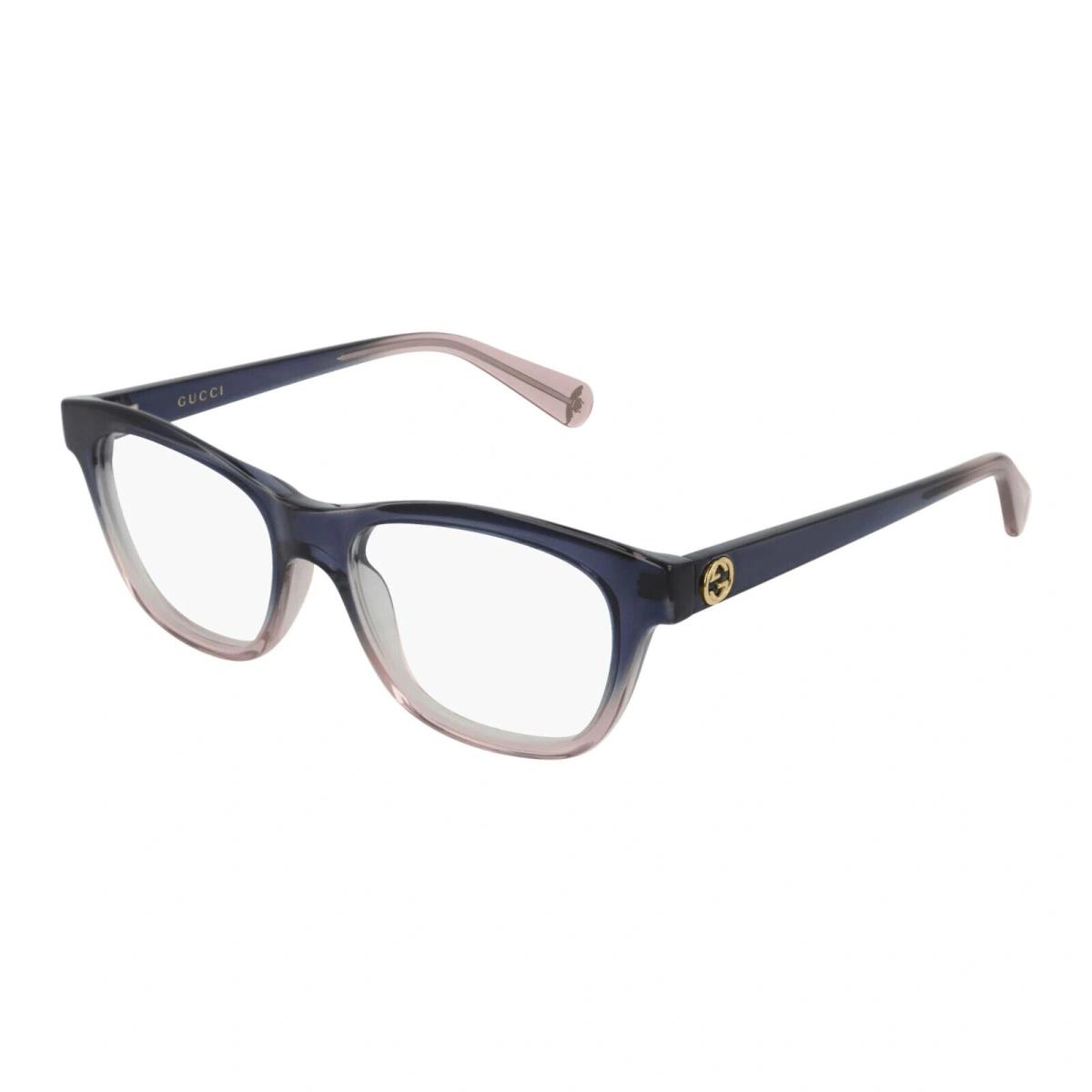 Gucci GG0372O Blue 004 Eyeglasses Women`s Optical Frame 51MM