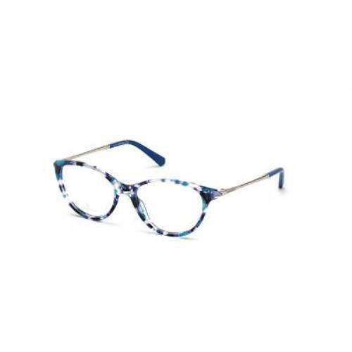 Swarovski SK5349-V-55-53 Blue Eyeglasses