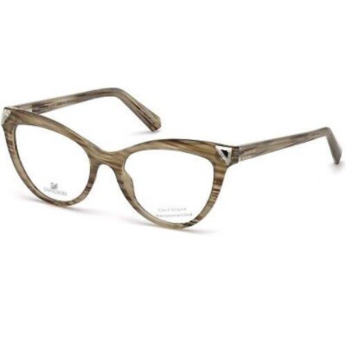 Swarovski SK5268-O-47-51 Brown Eyeglasses