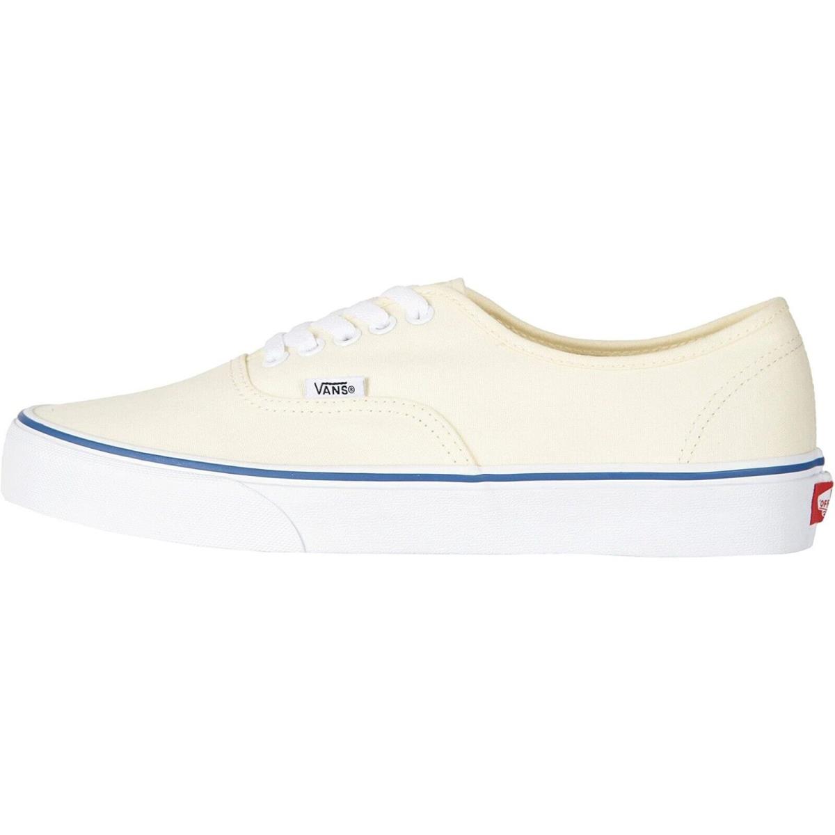 Vans Unisex Mens Womens Canvas Sneakers Skate Shoes Off White