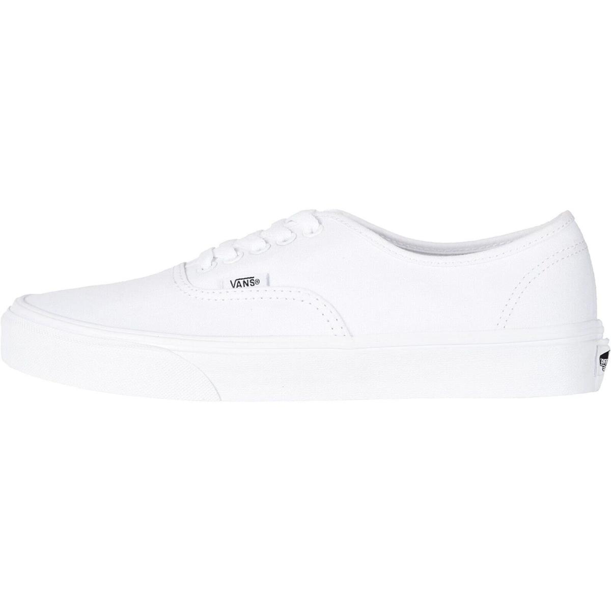 Vans Unisex Mens Womens Canvas Sneakers Skate Shoes True White