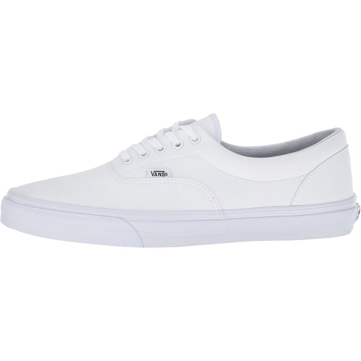 Vans Era Unisex Mens Womens Canvas Sneakers Classic Skate Shoes Classic Tumble/True White