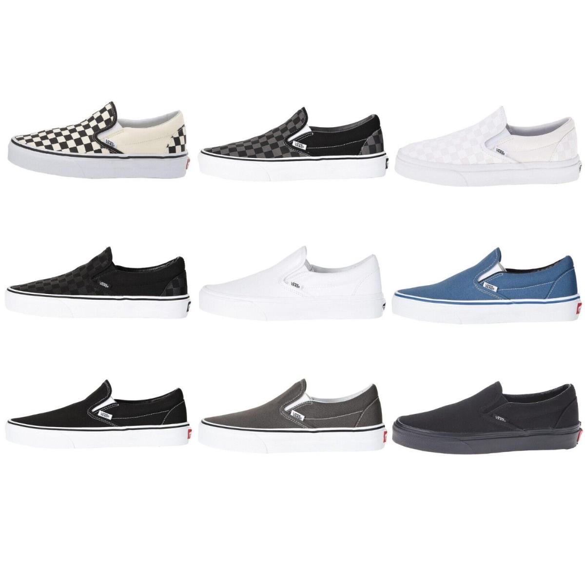 Vans Classic Slip-on Unisex Men Women Skate Shoes Canvas Sneakers