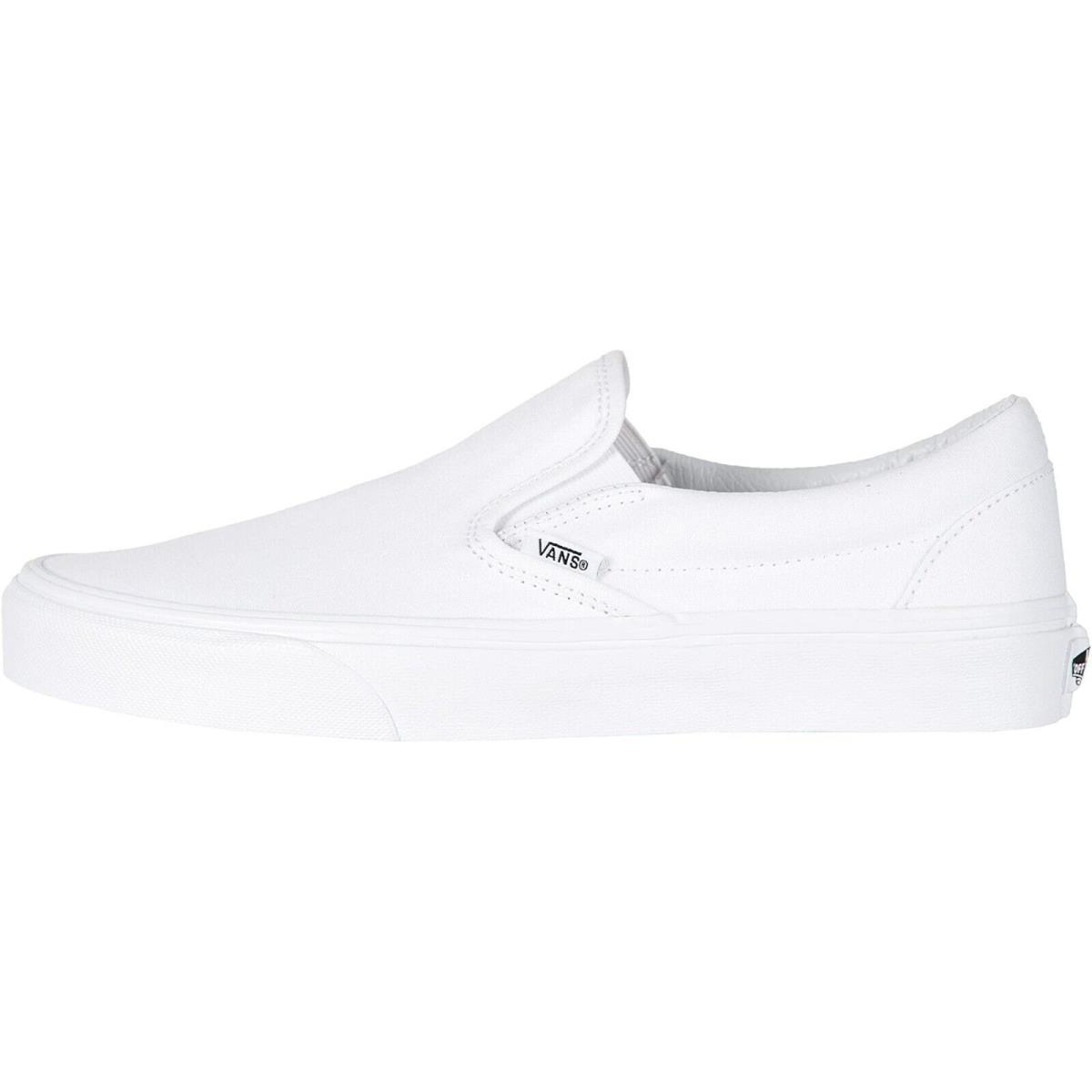 Vans Classic Slip-on Unisex Men Women Skate Shoes Canvas Sneakers True White