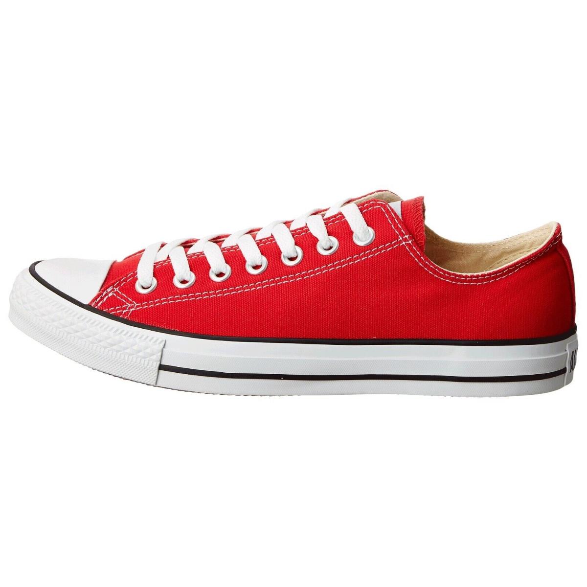 Converse Chuck Taylor All Star Low Top Unisex Canvas Sneaker Classic Shoes Red