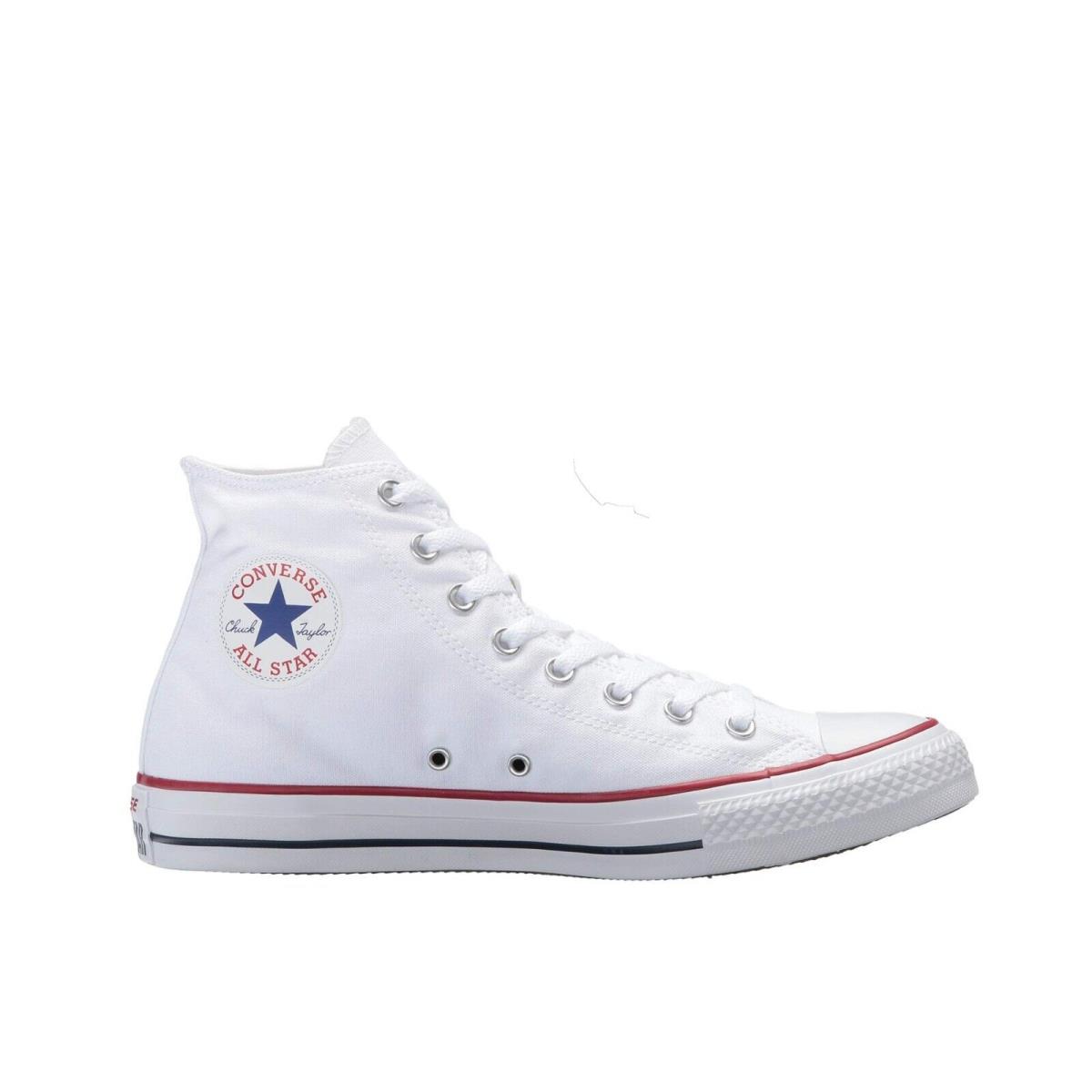 Converse Chuck Taylor All Star High Top Unisex Canvas Sneaker Classic Shoes Optical White