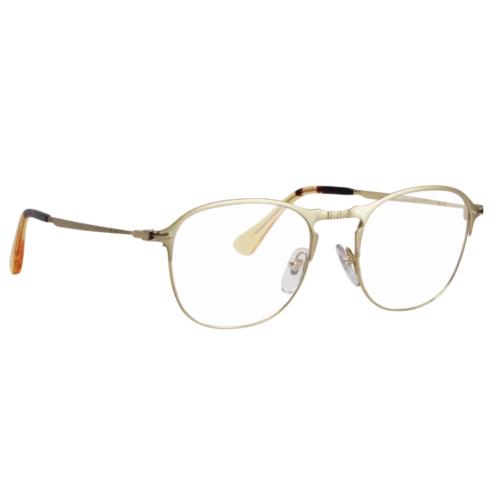 Persol PO7007V 1069 51 Matte Gold/ Gold RX Eyeglasses Optical Frame 51mm