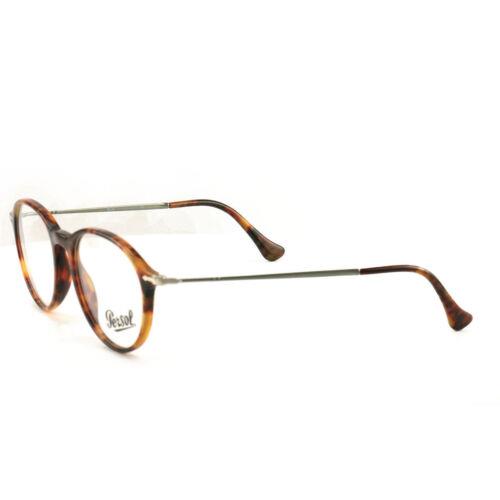 Persol Eyeglasses PO3125V 108 51MM Havana Full Rim Plastic 51 19 140 Demo Lens