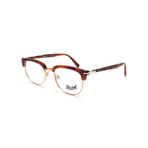 Persol Eyeglasses PO3197V 1072 50MM Tortoise/gold Tailoring Edition Square