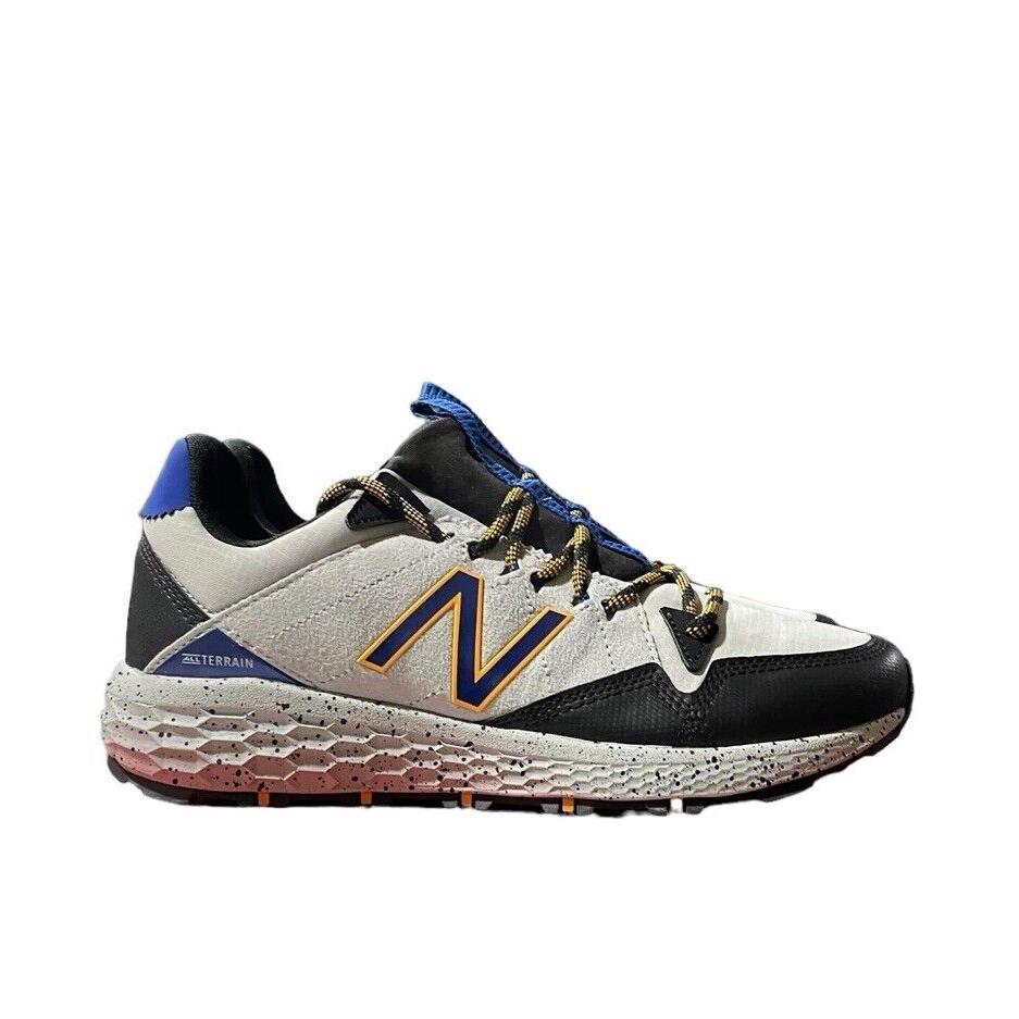 New Balance MTCRG1 Men s Size 9 Trail Running Shoe Gray Blue Sneaker Trainer