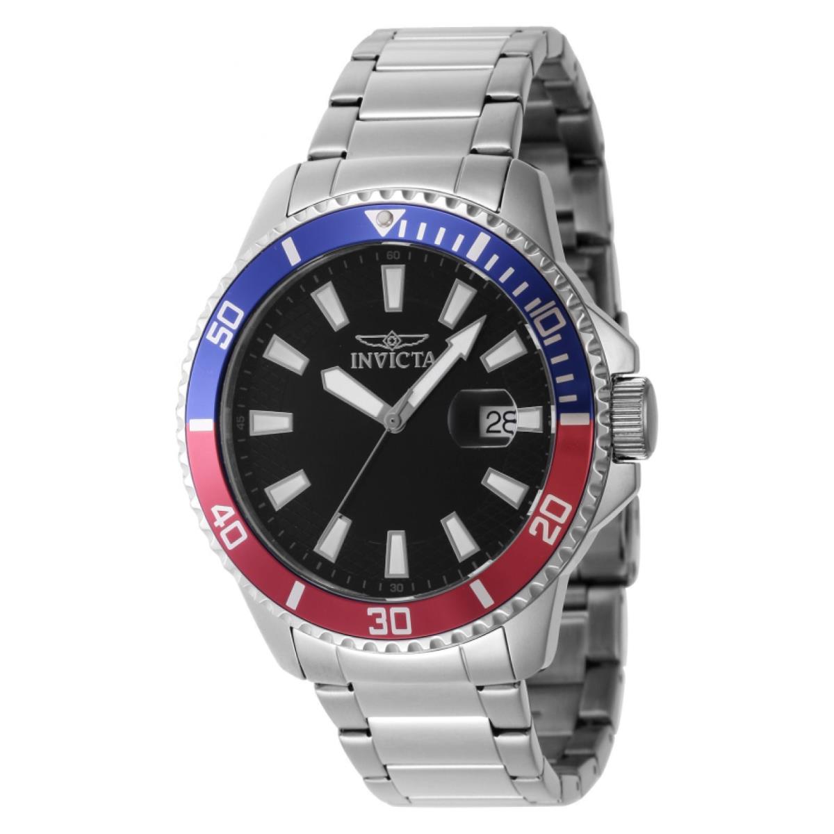 Watch Invicta 46136 Pro Diver Men 45 mm Stainless Steel