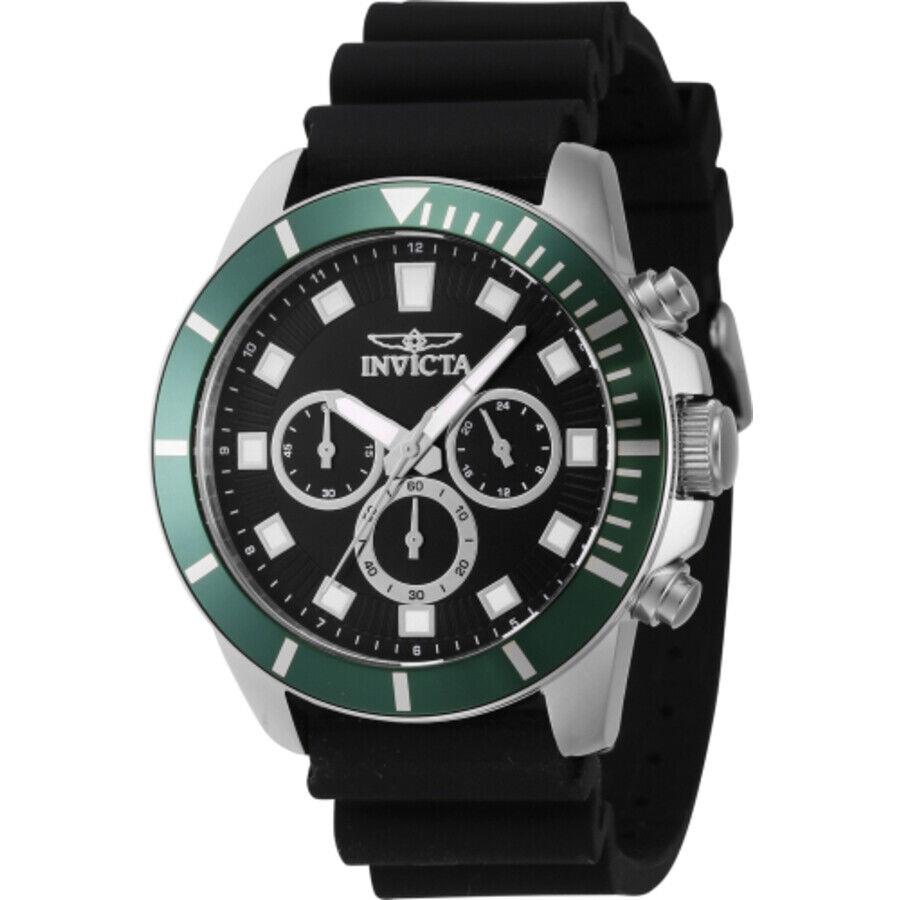 Invicta Chronograph Quartz Black Dial Men`s Watch 46078