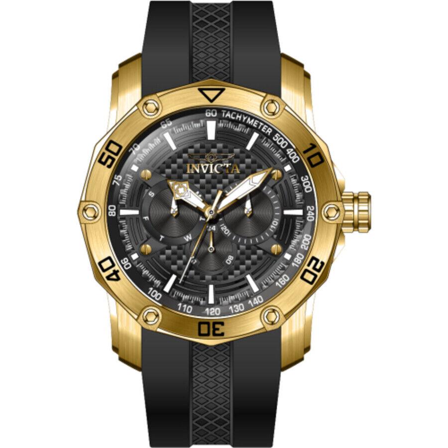 Invicta Pro Diver Gmt Quartz Black Dial Men`s Watch 45742