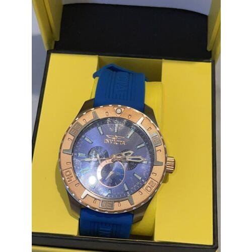 Invicta aviator sale tritnite night glow