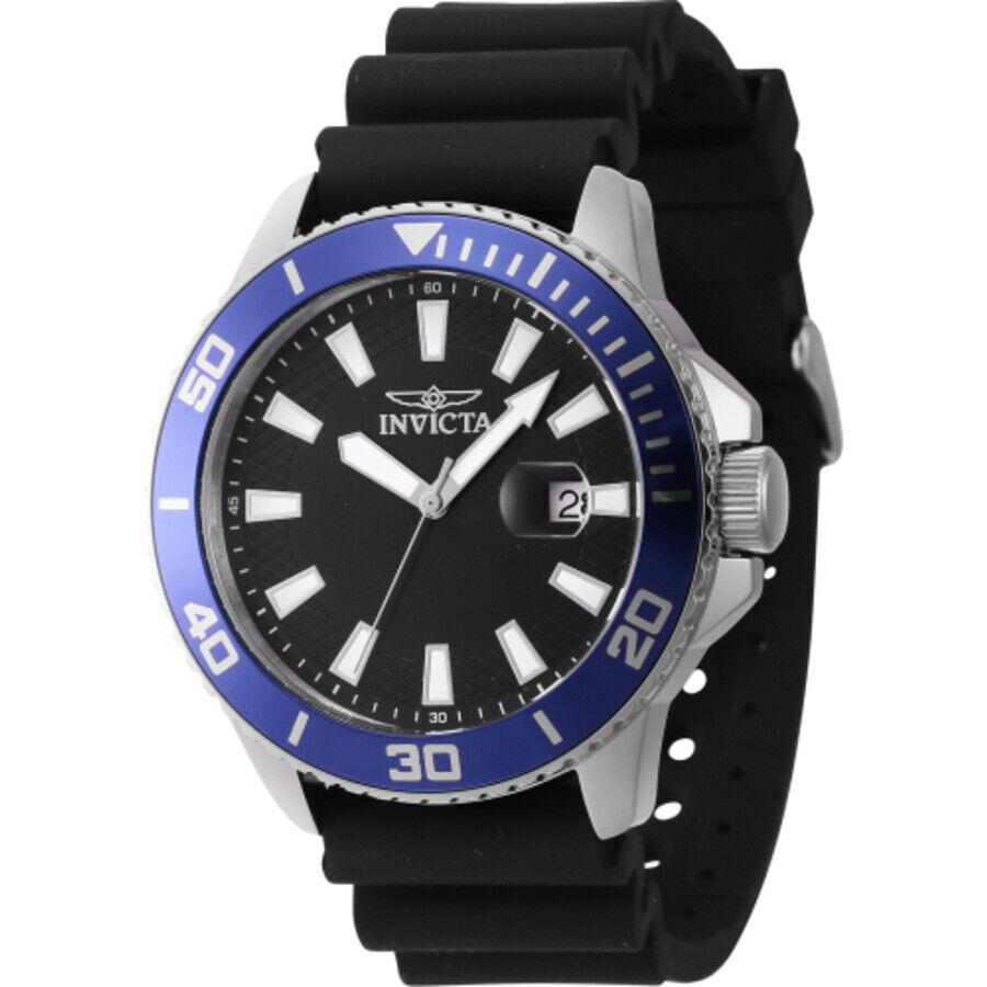 Invicta Pro Diver Quartz Date Black Dial Men`s Watch 46089