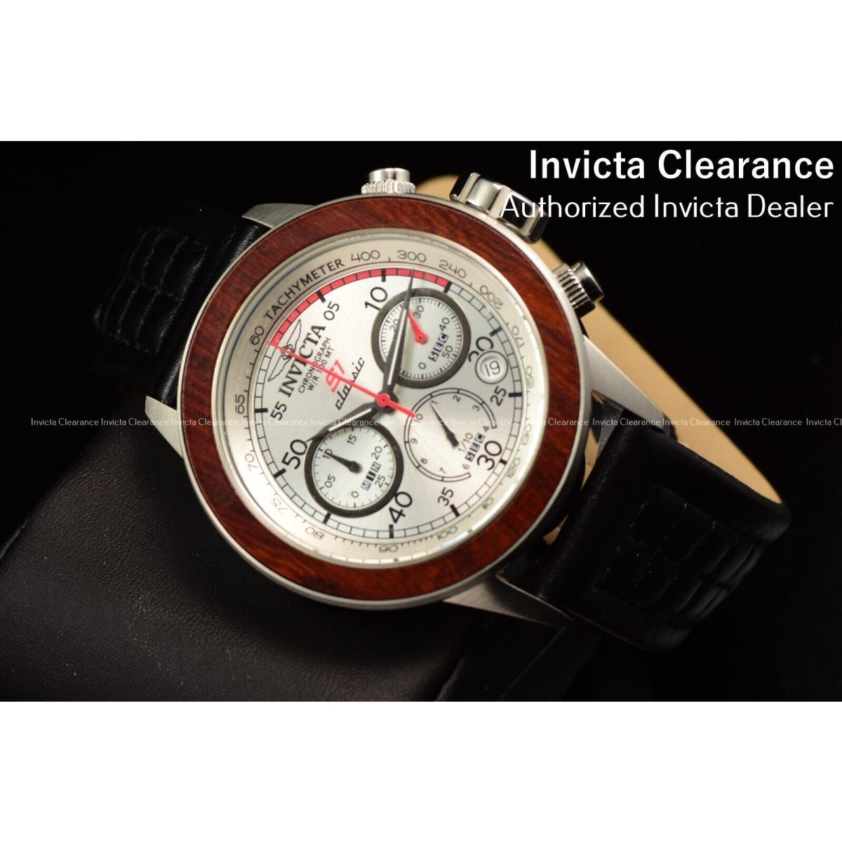 Invicta watch Rally - Gold Dial, Ivory Band, Brown Bezel