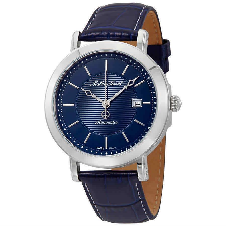 Mathey-tissot City Automatic Blue Dial Men`s Watch HB611251ATABU