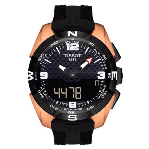 Tissot T-touch Expert Solar Nba Men s Quartz Analog Watch T091.420.47.207.00 - Dial: Black, Band: Black