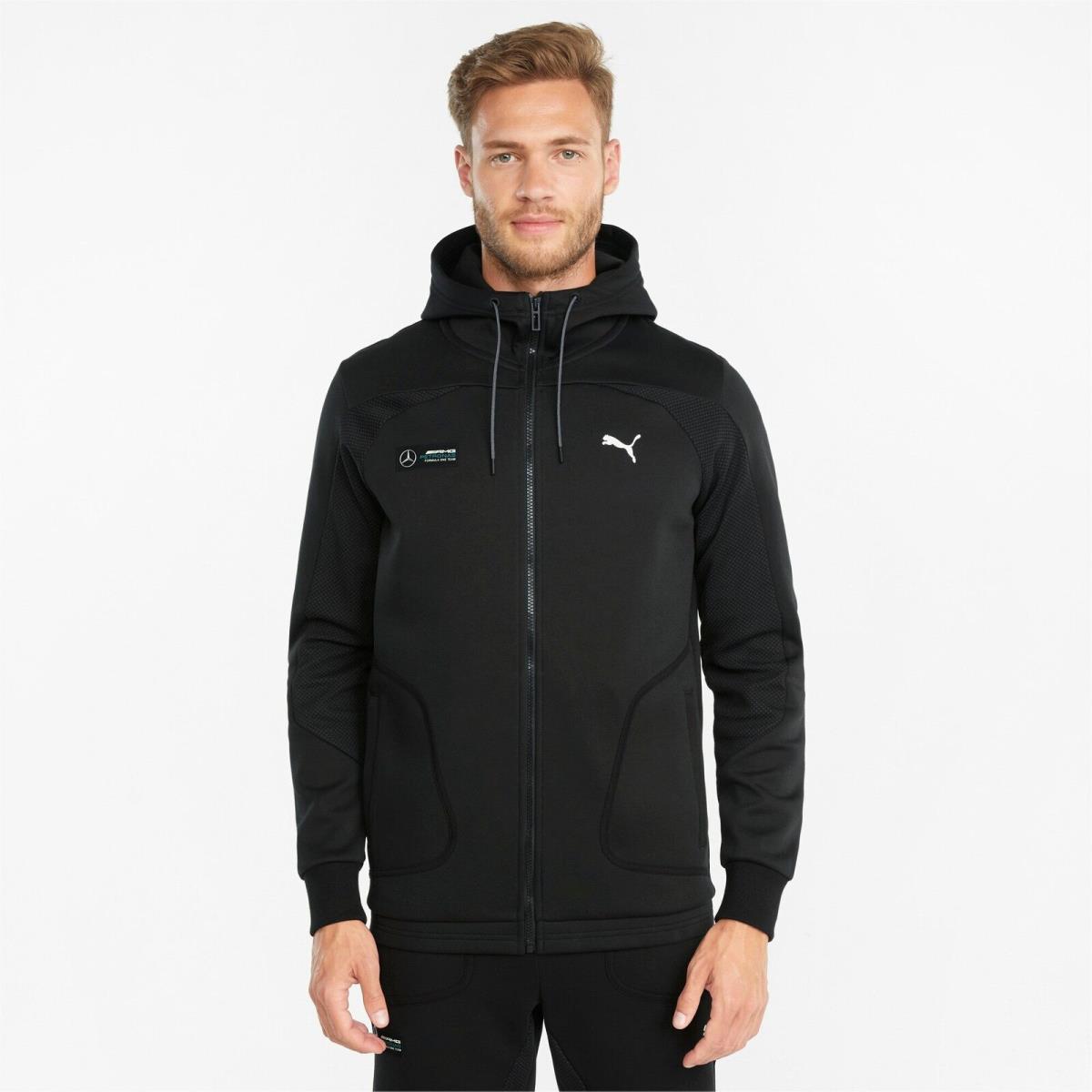 531878-01 Mens Puma MAPF1 Mercedes Hooded Sweat Jacket