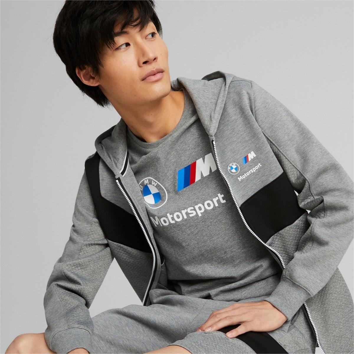 535864-03 Mens Puma Bmw Motorsport Hdd Sweat Jacket