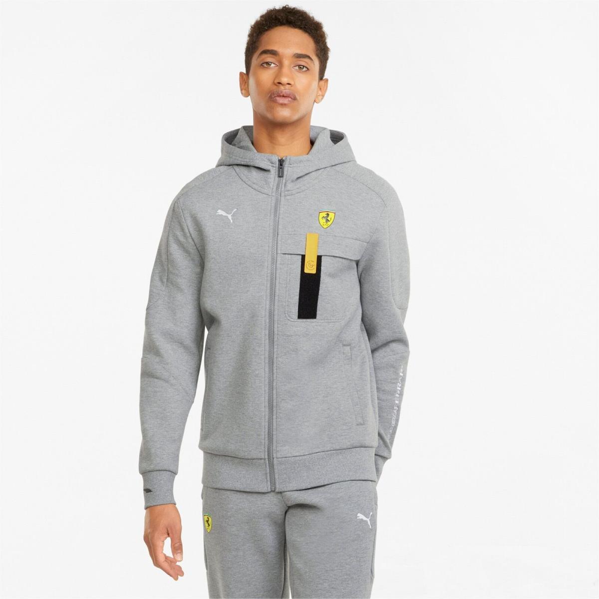 531683-03 Mens Puma Ferrari Race Hooded Sweat Jacket