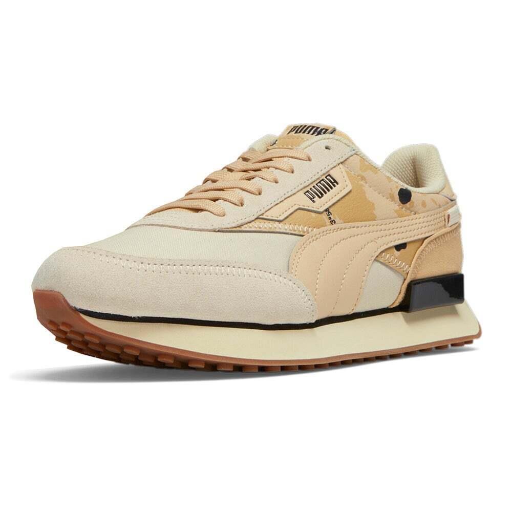 Puma Future Rider Camo Flagship Lace Up Mens Beige Sneakers Casual Shoes 391610 - Beige
