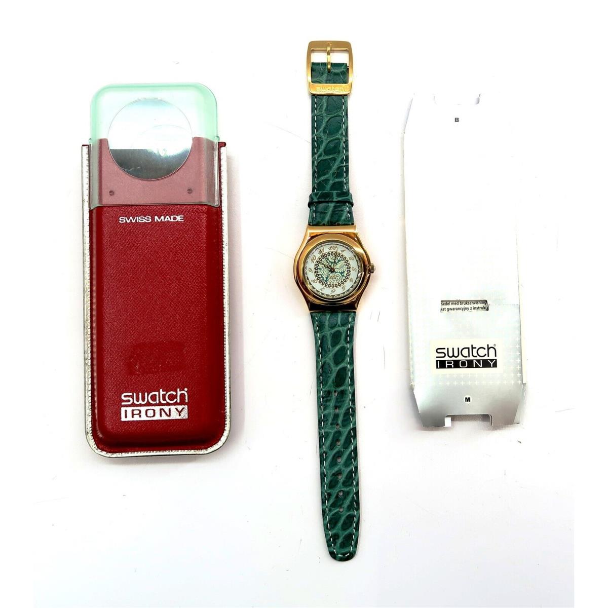 Swatch Irony Watch Sleeping Beauty YLG101 Old Stock 1994 Nos Battery