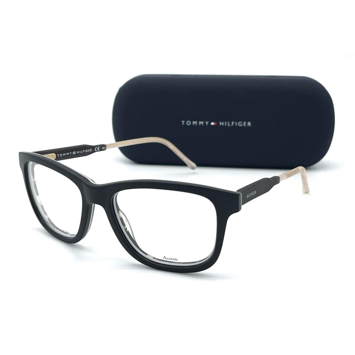 Tommy Hilfiger TH1353 K0C Black / Demo Lenses 51mm Eyeglasses