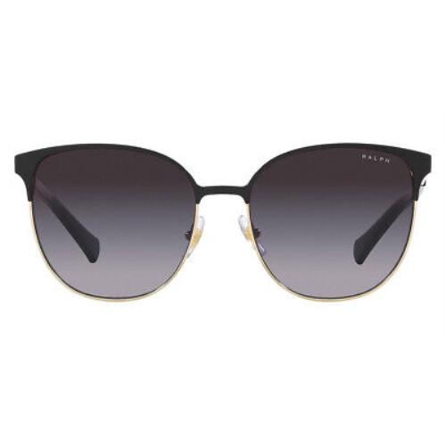 Ralph Lauren RA4140 Sunglasses Shiny Pale Gold Gradient Brown 57mm