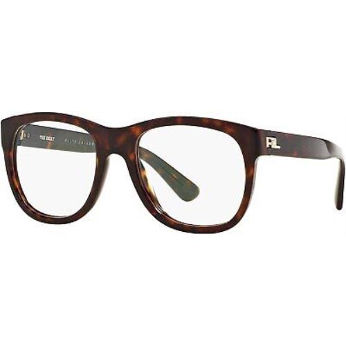 Ralph Lauren Women`s Rl6143 Square Prescription Eyeglass Frames 54x19x140mm