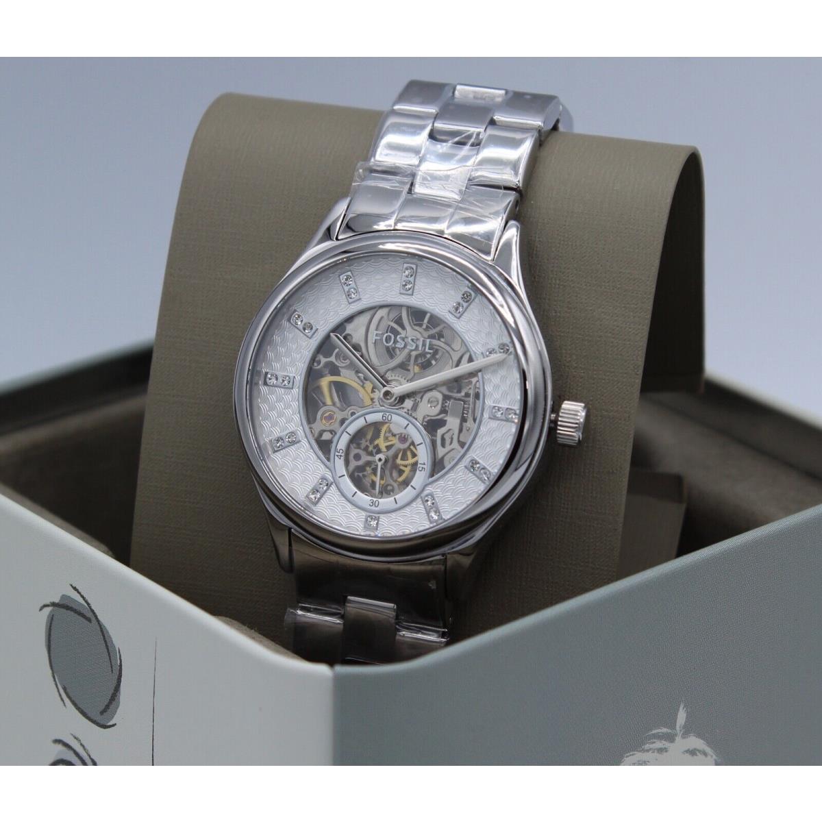 Fossil Modern Sophisticate Automatic Silver Women`s BQ3649 Watch