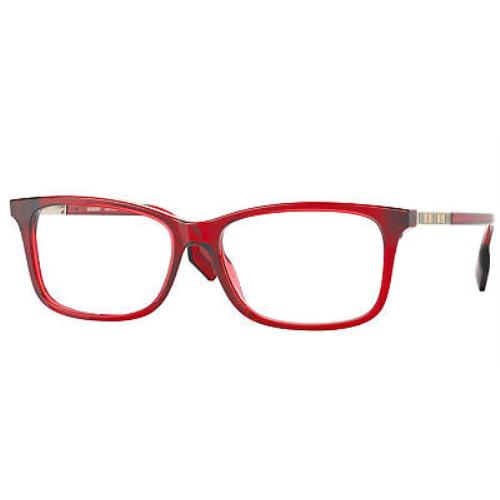 Burberry Eyeglasses BE2337 3495 52mm Red / Demo Lens