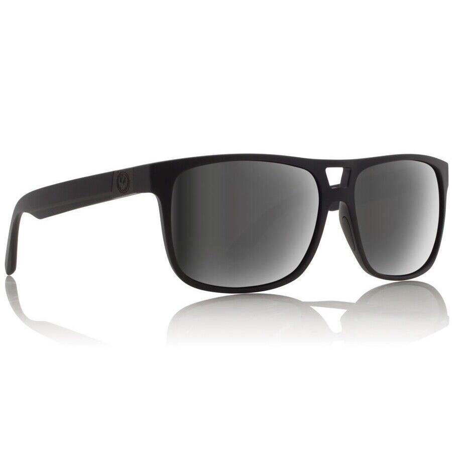 Dragon Roadblock Sunglasses Matte Black H2O Frame w/ Silver Ion Polarized Lenses