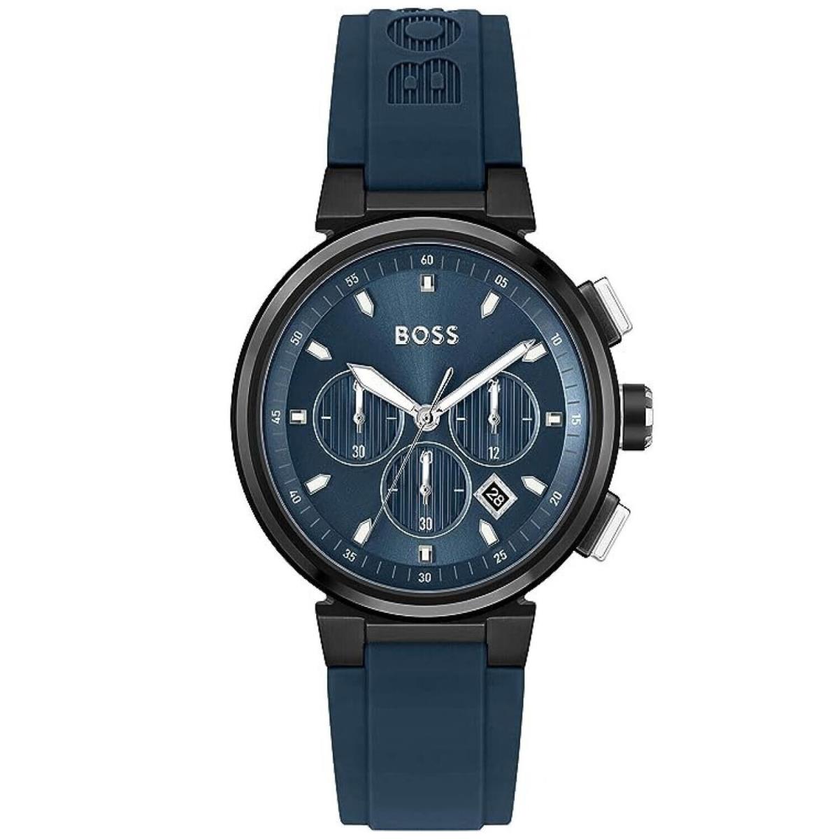 Hugo Boss Men`s One Blue Dial Watch - 1513998