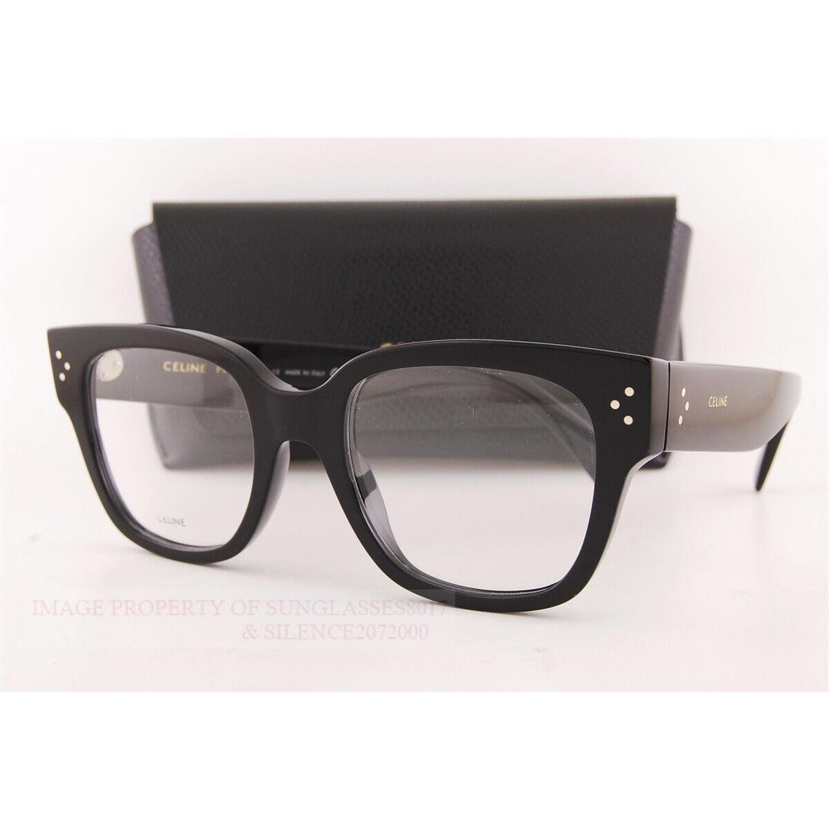 Celine Eyeglass Frames CL 50066I 001 Black For Women Size 53mm