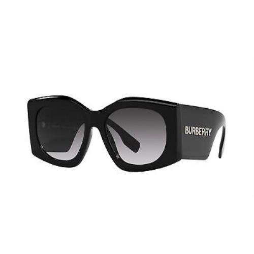 Burberry Sunglasses BE4388U 30018G 55mm Black / Grey Gradient Lens