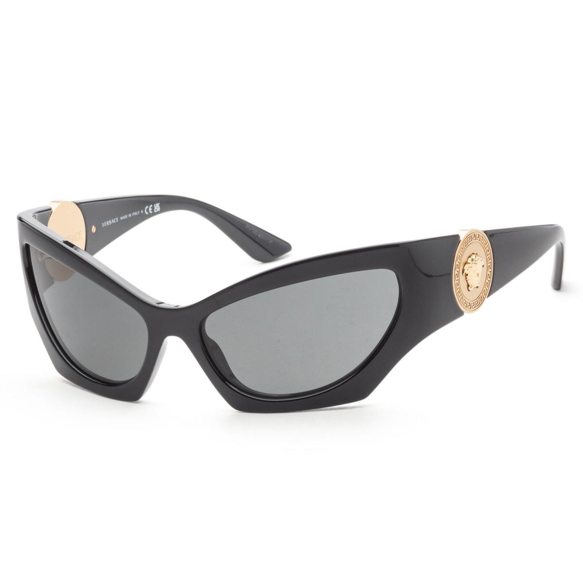 Versace Women`s 60mm Black Sunglasses VE4450-GB1-87-60