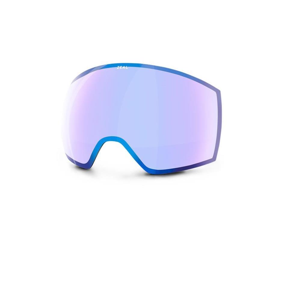 Zeal Hemisphere Snow Goggle Replacement Lenses Many Tints Persimmon Sky Blue Mirror by Zeal Optics